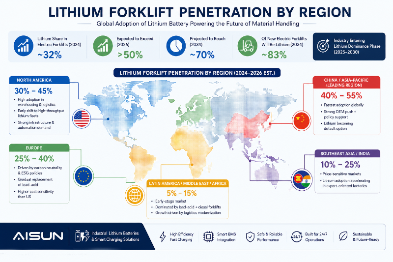Forklift Battery Trends